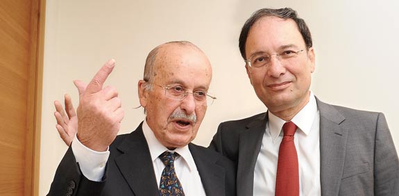 דוד חודק, רם כספי / צלם: תמר מצפי